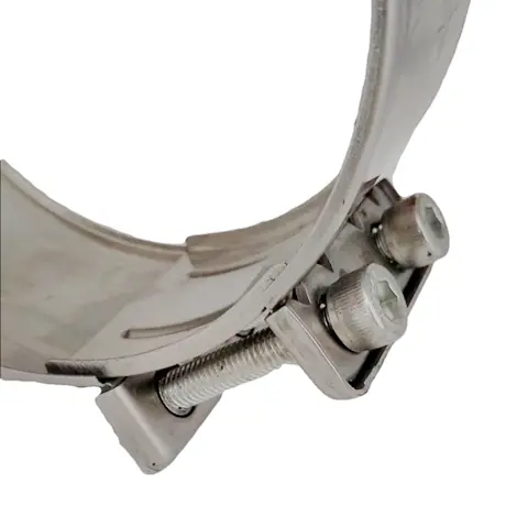 CHA Type Stainless Steel Coupling with Rubber No Hub Polished Surface Treatment (1)