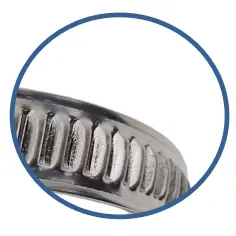 Adjustable Stainless Steel Worm Gear German Type Hose Clamp Water Pipe & Fixed Tube Clip (4)