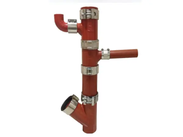 CHA Type Stainless Steel Coupling with Rubber No Hub Polished Surface Treatment (5)