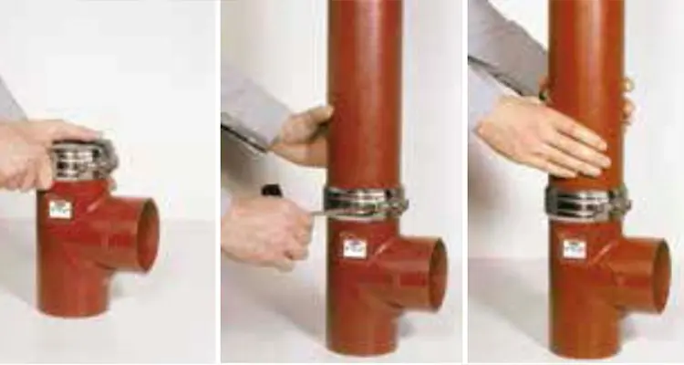 CE Certified B Type No Hub Flexible Coupling Pipe Joint (15)