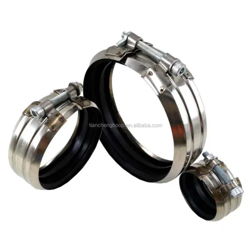CE Certified B Type No Hub Flexible Coupling Pipe Joint (1).jpg