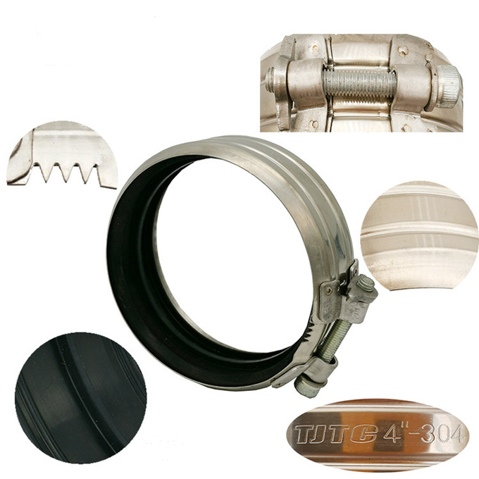CE Certified B Type No Hub Flexible Coupling Pipe Joint (5)