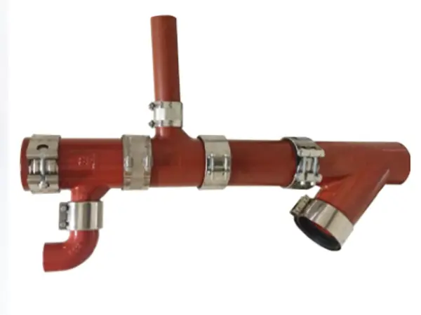 CHA Type Stainless Steel Coupling with Rubber No Hub Polished Surface Treatment (4)