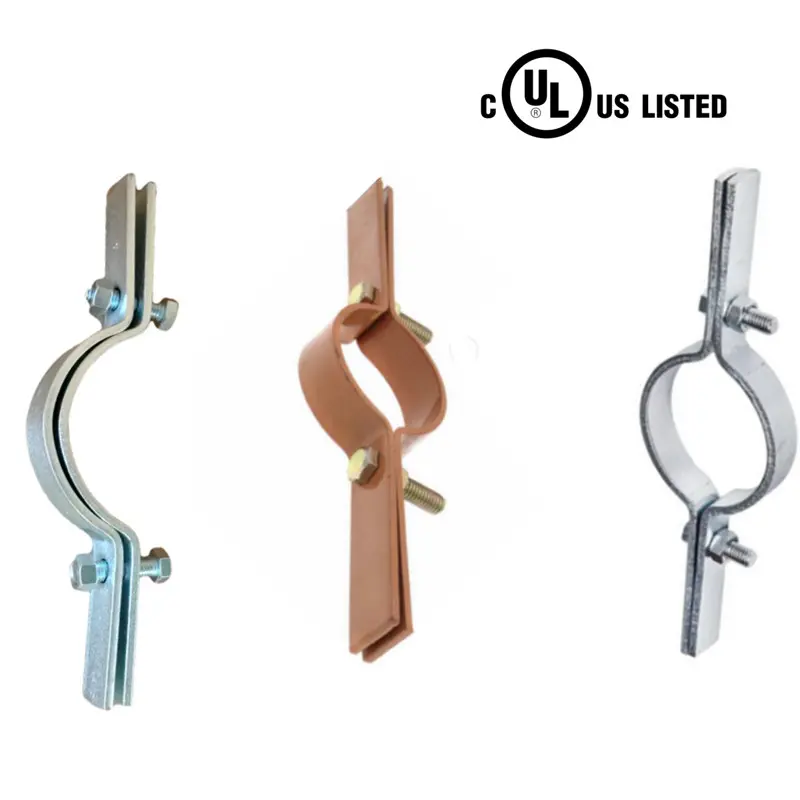 Carbon Steel Riser Clamps Casting Strut System Clamps and Hangers for Pipes