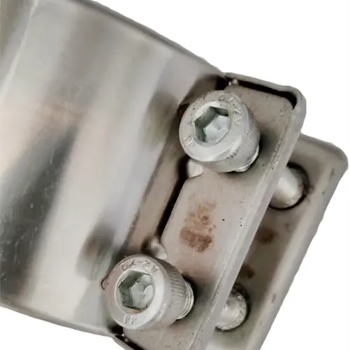 CHA Type Stainless Steel Coupling with Rubber No Hub Polished Surface Treatment (2)