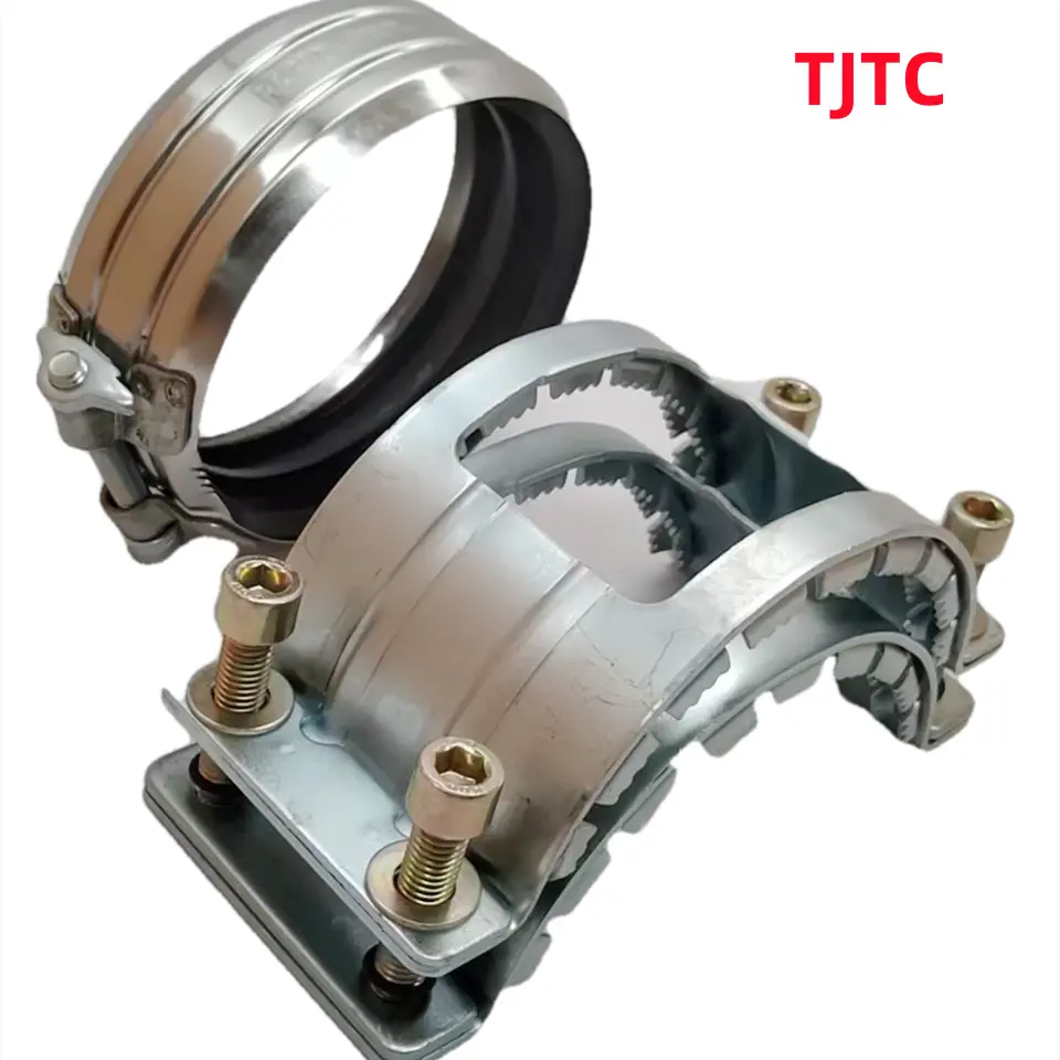 DN50-DN200 Galvanized Grip Collars for Type B Type C No Hub Coupling (4).png